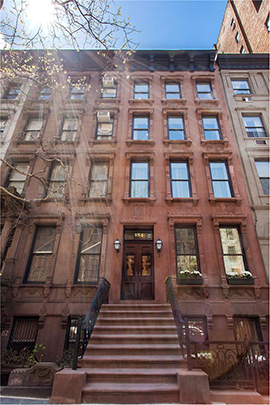 154 West 73rd Street townhouse new york